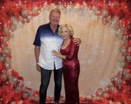 Divine Intervention Meet And Greets: Gary And Hilary Quinn And Bette Midler